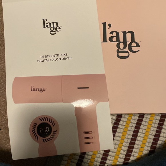L’ange Hair Lange Le Styliste Luxe Digital Salon Hair Dryer Blush